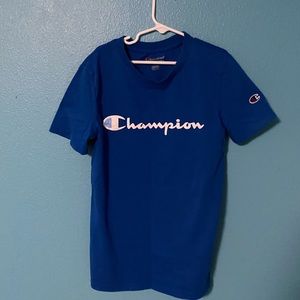 Blue champion t-shirt